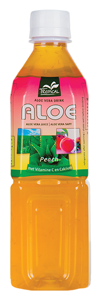 Tropical Peach Aloe Vera 500 ml - Brzoskwinia