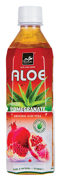 Tropical Pomegranate Aloe Vera 500 ml - Granat